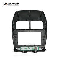 Marco de Panel para Reproductor de DVD de 10.1 Pulgadas para Mitsubishi ASX Outlander Sport 2012, Kit de Radio Android para Tablero, Plástico ABS