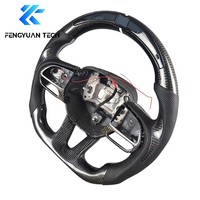 Volant en fibre de carbone pour Dodge Charger Challenger Durango Demon SRT Journey RT Viper Ram TRX SXT Hellcat Scat Pack