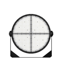 Proyector Deportivo de Fábrica, Reflector LED de 1200w, Iluminación de Mástil Alto para Estadios