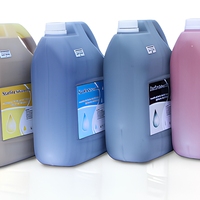Tinta Solvent Inkworld Hotsale untuk Printer Inkjet Gongzheng Starfire GZM3204SG dengan Head 1024-10/25pl 1000ml MSDS
