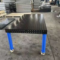 Plateforme de soudage tridimensionnelle flexible de qualité industrielle, table de soudage industrielle nitrurée personnalisable D16/D28