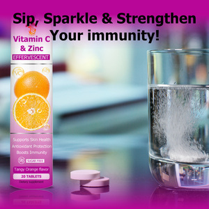 Suplemento Diario Efervescente de Vitamina C y Zinc, Estándar de Exportación, Hecho a Medida, Refuerza la Inmunidad y el Cuidado Antioxidante - Product Image 2