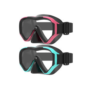Vendita diretta in fabbrica cinghie per occhiali per adulti occhiali da nuoto Anti nebbia Spray mezza faccia maschera per immersioni subacquee - Product Image 1
