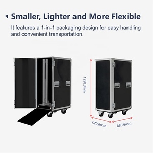 Pantalla LED Plegable Portátil de Doble Cara para Carteles, con Paso de Píxeles P2.5, para Uso en Centros Comerciales, con Soporte de Pie, Plegable y Móvil - Product Image 5