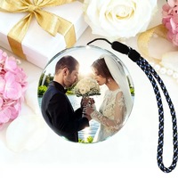 Boule de cristal vidéo 3D en gros, boule de cristal vidéo à mémoire, affichage de lecture vidéo DIY, boule de cristal personnalisée avec vidéo pour cadeaux d'anniversaire