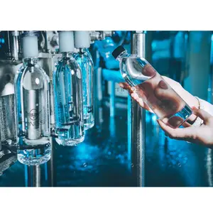 خط إنتاج زجاجة بلاستيكية بسعة لتر واحد مصنع للمياه المعدنية تكلفة ماكينة ملء المياه في الزجاجات