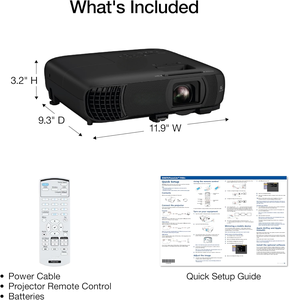 โปรเจคเตอร์ไร้สาย Pro EX9270 ความละเอียด 1080p 3LCD ความสว่าง 4,100 ลูเมนส์ สีและขาวคมชัด รองรับ Apple AirPlay, Miracast สตรีมจากโทรศัพท์หรือ - Product Image 3