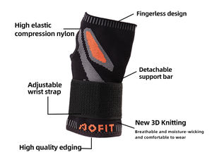 Tutore da polso per la protezione sportiva da <span class=keywords><strong>Golf</strong></span> supporto per la compressione del Tunnel carpale - Product Image 3