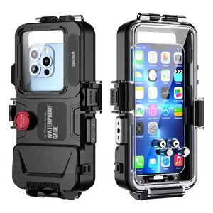Nuova custodia per telefono profonda per <span class=keywords><strong>IPhone</strong></span> custodia impermeabile universale 30m custodia subacquea <span class=keywords><strong>foto</strong></span> subacquee - Product Image 1