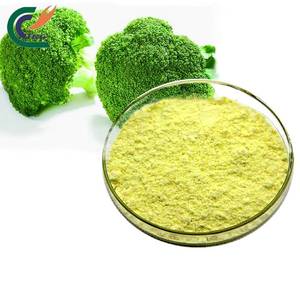 Bulk <span class=keywords><strong>Broccoli</strong></span> Spruitpoeder <span class=keywords><strong>1</strong></span>% <span class=keywords><strong>Broccoli</strong></span> Zaad <span class=keywords><strong>Extract</strong></span> Poeder Sulforafaan <span class=keywords><strong>5</strong></span>% 10% Sulforafaanpoeder - Product Image 1