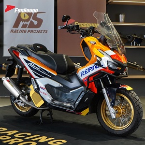ระบบท่อไอเสียรถจักรยานยนต์แบบสปอร์ต Torch Gemini สำหรับ Honda <span class=keywords><strong>ADV160</strong></span> <span class=keywords><strong>ราคา</strong></span>ขายส่งจากโรงงาน Forsound - Product Image 3