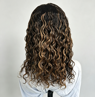 Perruques Lace Front en Cheveux Humains Vierges Personnalisées en Gros, Dentelle HD, Sans Colle, Bouclées, Double Drawn, Densité 180%, Cheveux Birmans, Longueurs Variées