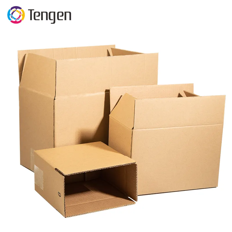 Tengen Factory Großhandel Custom Large Heavy Duty Recycling Wellpappe Karton Produkt verpackung Wellpappe