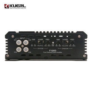 Amplificateur de puissance à quatre voies 12V haute puissance, amplificateur de voiture à quatre canaux, amplificateur audio 4x100W, vente directe d'usine - Product Image 5