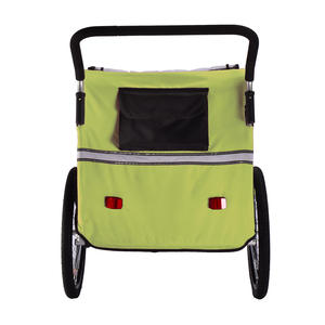 รถพ่วงรถจักรยานสำหรับเด็ก,2 In 1โครงสร้างรถเข็นสินค้ารถพ่วงจักรยานสำหรับสัตว์เลี้ยงสุนัขที่มี Easy ติดที่วางจำหน่าย - Product Image 4