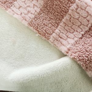 Velours jacquard à armure en fibre bouclée, 100% polyester, tricoté, écologique, lourd, moelleux, antistatique, pour jouets et usage domestique, direct usine - Product Image 4