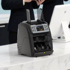 Compteur de billets et trieuse à <span class=keywords><strong>deux</strong></span> poches CIS à dénomination mixte avec fonction de lot et fonction d'ajout - Product Image 1