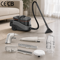 Aspirateur multifonctionnel humide/sec CE CB Advanced, aspirateur vapeur pour tapis, nettoyage en profondeur des canapés et intérieur des voitures