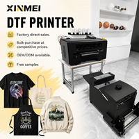 Impresora DTF A3, Máquina de Transferencia Térmica Directa a Película, Impresora de Tinta Blanca para Prendas, Máquina de Impresión de Camisetas y Sudaderas