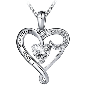 Hot Bán Đôi Trái Tim Vòng Cổ Cổ Điển Trái Tim Để Trái Tim Mặt Dây Chuyền Vòng Cổ Tinh Tế Hình Trái Tim Vòng Cổ Giá Bán Buôn - Product Image 4