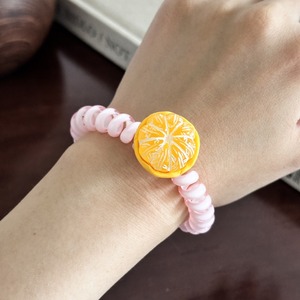 Realistico Fruit Coil Scrunchie <span class=keywords><strong>per</strong></span> trecce dolce senza danni cravatta <span class=keywords><strong>per</strong></span> le ragazze - Product Image 4