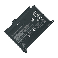 Batterie d'ordinateur portable BP02XL pour HP Pavilion PC 15 AU000 Series HSTNN-LB7H HSTNN-UB7B 7.7V 41Wh 4800mAh Batterie d'ordinateur portable