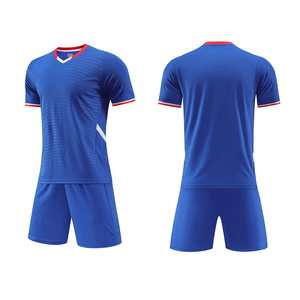 Nueva <span class=keywords><strong>camiseta</strong></span> <span class=keywords><strong>de</strong></span> fútbol para hombre 2627 <span class=keywords><strong>de</strong></span> alta calidad, chándal <span class=keywords><strong>de</strong></span> fútbol transpirable estilo español, adecuada para jugadore - Product Image 1