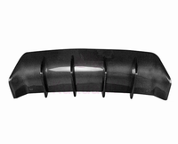 Nouvelle lèvre arrière en fibre de carbone pour Lexus IS200 Kits de carrosserie Diffuseur en plastique pour modèles IS350 et IS300