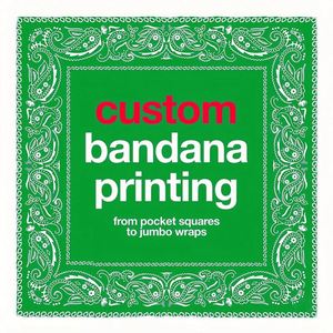 Custom Bandana Personalized Design for Men and Women Ideal for Branding Events or <b>Gifts</b> Available in Bulk Orders - Product Image 1