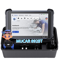 Outils de diagnostic AI MUCAR 892BT, garantie 1 an, scanner OBD2, CAN FD/DOIP, test actif, codage ECU, mises à jour gratuites à vie