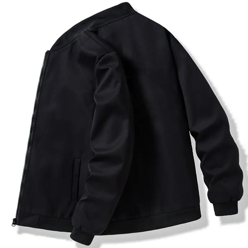 European and American New Men's Pilot Jacket Spring and Autumn Casual Fashion Men's Zipper Men's Thin Coat