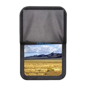 Parasole manuale nero per Camper Camper Camper Camper per Camper tenda in tessuto oscurante per decorazione ombreggiante per porta d'ingresso - Product Image 3