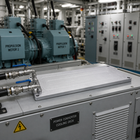 Neovehi Nouvelle plaque de refroidissement liquide en alliage d'aluminium usinée par CNC pour modules de batteries au lithium EV, service OEM/ODM, fabricant du Jiangsu