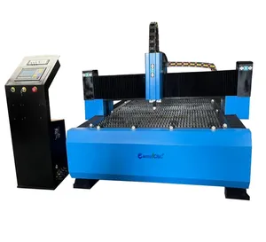 ماكينة قطع البلازما cnc CA-1530 ذات خبرة غنية، آلة قطع البلازما cnc للوحات المعدنية والأنبوبات من طراز 63A 100A 200A مع طاولة