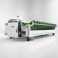 Machine de découpe de gazon artificiel industriel, largeur 4880 mm, enroulement automatique, certifiée CE, pour usage commercial