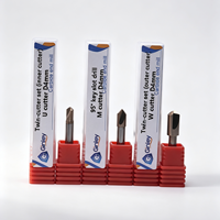 EW5520LB-4F Fraiseurs à queue maître-esclave en acier au carbure de qualité supérieure pour machine à clés, jeu d'outils de serrurier