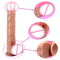 Fonction de chauffage automatique télescopique vibrant pénis gode télécommande Silicone poussée réaliste vibrateur gode pour les femmes