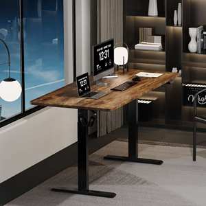 NBHY Escritorio de pie eléctrico de oficina moderno Ergonómico Altura ajustable Convertible de sentarse a pararse - Product Image 5