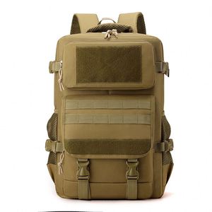 Sac à dos tactique tendance en gros pour les voyages en plein air, l'école, l'alpinisme, grande capacité, sac de camouflage simple - Product Image 5