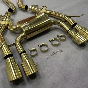 Système d'échappement Catback en alliage de titane avec soupapes pour BMW M3 M4 G80 G82, silencieux et embouts - Product Image 3