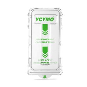 YCYMO GEN4 <span class=keywords><strong>Protector</strong></span> de pantalla de vidrio cerámico antiarañazos irrompible con caja fácil para Samsung S24 + Ultra S25 + Ultra - Product Image 2