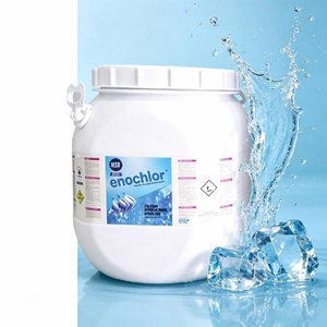 Hipoclorito de Calcio al 70% Granular, Certificado por NSF y PMRA, Gránulos Clorantes en Tambor de 45 kg, <span class=keywords><strong>Cloro</strong></span> para Spa y Jacuzzi, al Mejor <span class=keywords><strong>Precio</strong></span> - Product Image 1