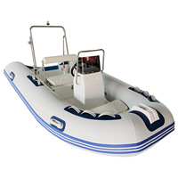 Bateau gonflable électrique RIB360 en fibre de verre et caoutchouc pour 6 personnes, pêche, yacht marin, plongée, sports nautiques