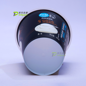 120g jetable pp injection plastique gelato <span class=keywords><strong>yaourt</strong></span> tasses récipient avec couvercles et cuillère - Product Image 5