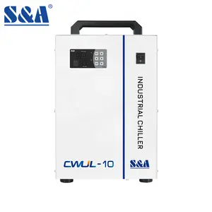 S & A CWUL-10 0.98kw Industriële Lichtgewicht Recirculerende Laser Water Chiller Voor Koeling