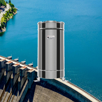 Pluviomètre automatique à godet basculant en métal RK400-07 200 mm avec option enregistreur de données, capteur de pluie RS485