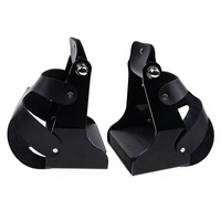 Étrier en aluminium de style occidental avec couvercle en maille de protection anti-dérapant, boîte de couleur par QNQ Industries