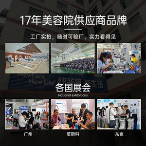 Newface Salon <b>Trolley</b> TC1 Universal Wheel Easy Moving <b>Plastic</b> Minimalist Design Gray White Blue White - Product Image 3