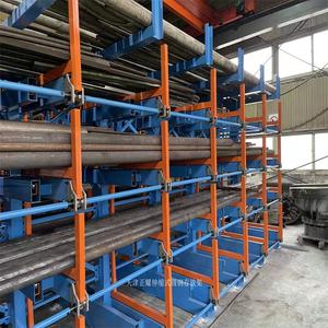 गोदाम भंडारण के लिए बिजली दूरबीन ब्रैकट रैक पाइप भंडारण - Product Image 6