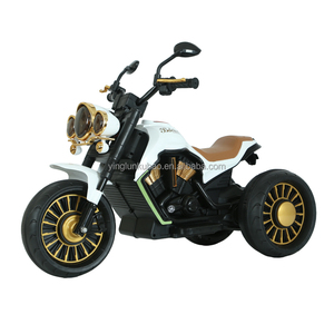 Motocyclettes électriques pour enfants, tricycles, voitures jouets pour bébés, télécommande, double siège, cadre en acier à haute teneur en carbone, lecteur MP3/USB/TF - Product Image 2